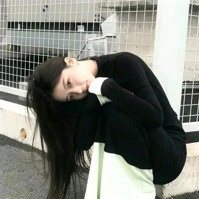 头发松散